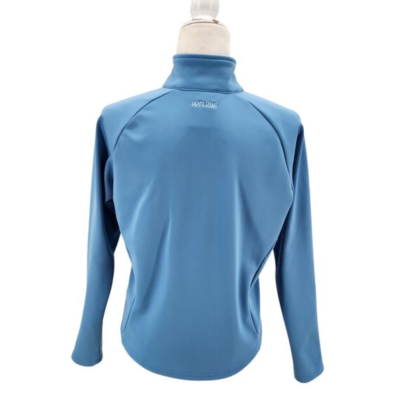 Vintage Pearl Izumi Womens Small Jacket Zipper Blue Pockets Fleece Backing Cycle - Picture 5 of 11